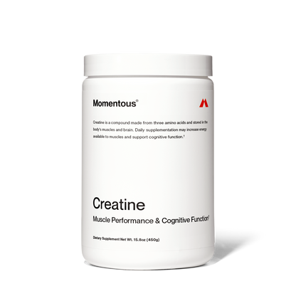 Momentous Monohydrate Powder Creatine Powder 90 Servings